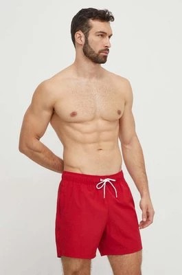 Zdjęcie produktu Hollister Co. szorty kąpielowe kolor czerwony