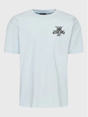 Zdjęcie produktu HUF T-Shirt Paid In Full TS01939 Błękitny Regular Fit