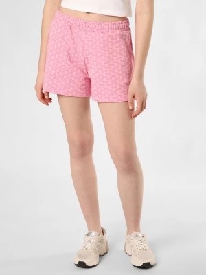 Zdjęcie produktu HUGO BLUE Damskie szorty dresowe - Classic Shorts_B Kobiety Bawełna wyrazisty róż|różowy wzorzysty,