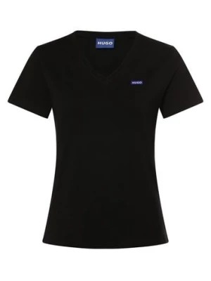Zdjęcie produktu HUGO BLUE Koszulka damska - Classic V_B Kobiety Bawełna czarny jednolity,