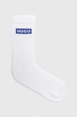 Zdjęcie produktu Hugo Blue skarpetki 3-pack męskie kolor biały 50523025
