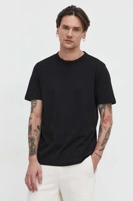 Zdjęcie produktu Hugo Blue t-shirt bawełniany 2-pack męski kolor czarny gładki 50522383