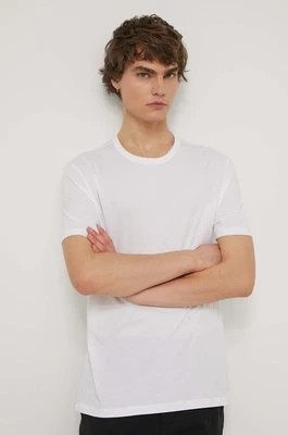 Zdjęcie produktu Hugo Blue t-shirt bawełniany 3-pack męski kolor biały gładki 50522382