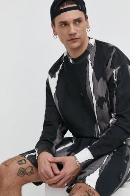 Zdjęcie produktu HUGO bluza bawełniana męska kolor czarny wzorzysta 50511873