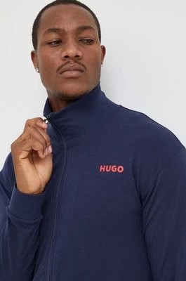 Zdjęcie produktu HUGO bluza lounge kolor granatowy z nadrukiem 50505128