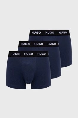 Zdjęcie produktu HUGO bokserki (3-pack) 50469786 męskie kolor granatowy 50469786