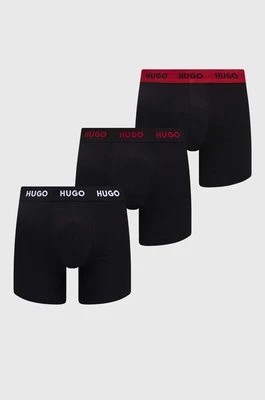 Zdjęcie produktu HUGO bokserki 3-pack męskie kolor czarny 50503079