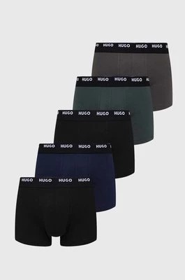 Zdjęcie produktu HUGO bokserki 5-pack męskie kolor szary 50479944