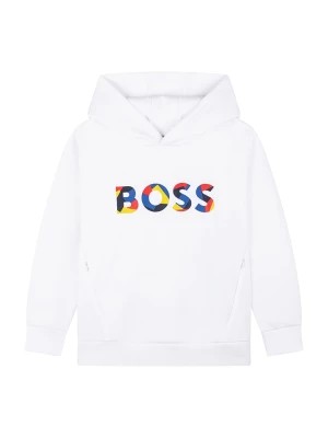 Zdjęcie produktu Hugo Boss Kids Bluza w kolorze białym rozmiar: 104