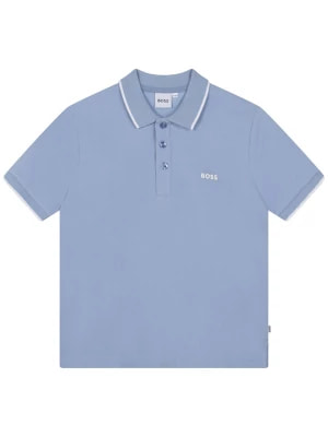 Zdjęcie produktu Hugo Boss Kids Koszulka polo w kolorze błękitnym rozmiar: 164