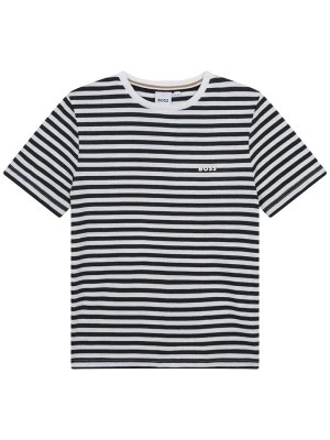 Zdjęcie produktu Hugo Boss Kids Koszulka w kolorze czarno-białym rozmiar: 128