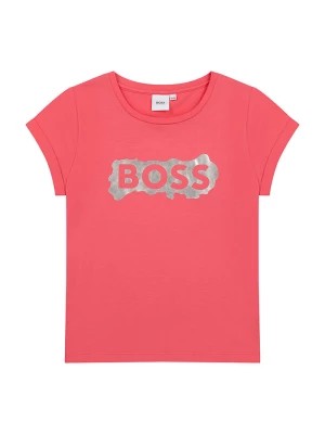 Zdjęcie produktu Hugo Boss Kids Koszulka w kolorze czerwonym rozmiar: 104