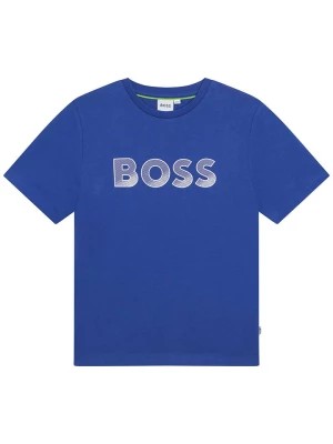 Zdjęcie produktu Hugo Boss Kids Koszulka w kolorze niebieskim rozmiar: 164
