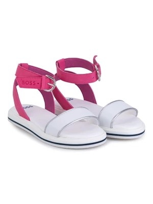Zdjęcie produktu Hugo Boss Kids Sandały w kolorze różowo-białym rozmiar: 35