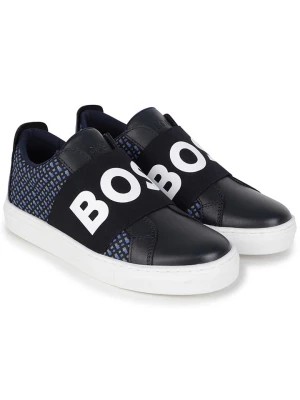 Zdjęcie produktu Hugo Boss Kids Sneakersy w kolorze czarno-niebieskim rozmiar: 35