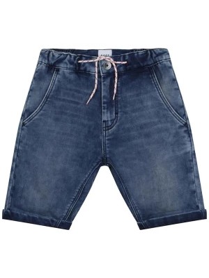 Zdjęcie produktu Hugo Boss Kids Szorty dżinsowe w kolorze niebieskim rozmiar: 104