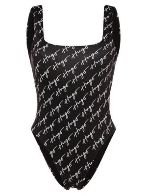 Zdjęcie produktu HUGO Damski strój kąpielowy Kobiety czarny wzorzysty,