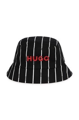 Zdjęcie produktu HUGO kapelusz bawełniany dziecięcy kolor czarny bawełniany
