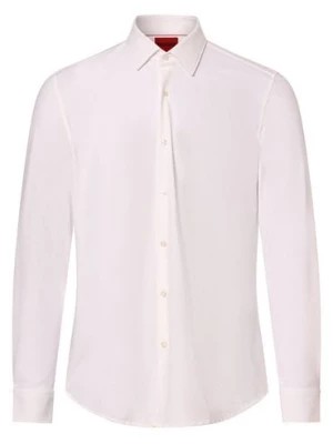Zdjęcie produktu HUGO Koszula męska - Kenno Mężczyźni Slim Fit biały jednolity,