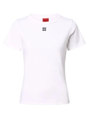 Zdjęcie produktu HUGO Koszulka damska - Deloris Kobiety biały jednolity,