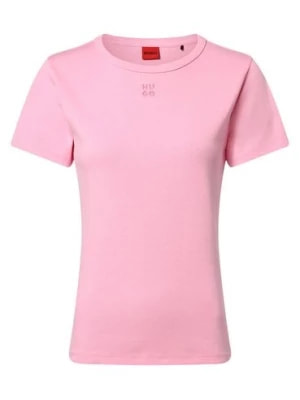 Zdjęcie produktu HUGO Koszulka damska - Deloris Kobiety różowy jednolity,