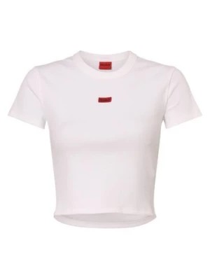Zdjęcie produktu HUGO Koszulka damska - Deluisa_1 Kobiety Bawełna biały jednolity,