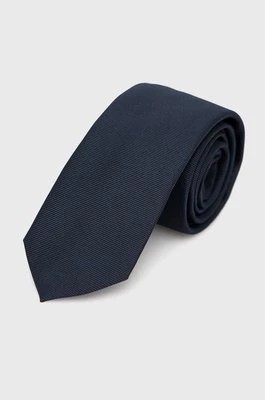 Zdjęcie produktu HUGO krawat jedwabny kolor granatowy 50468199