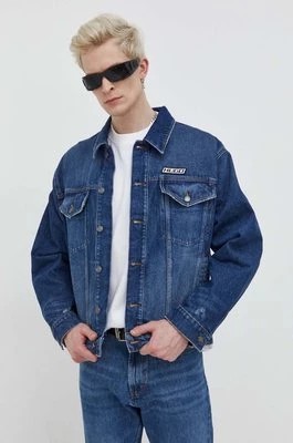 Zdjęcie produktu HUGO kurtka jeansowa męska kolor niebieski przejściowa 50509689