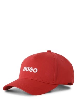 Zdjęcie produktu HUGO Męska czapka z daszkiem Mężczyźni Bawełna czerwony jednolity,
