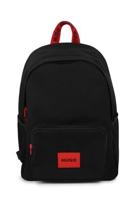 Zdjęcie produktu HUGO plecak dziecięcy kolor czarny duży gładki