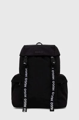 Zdjęcie produktu HUGO plecak męski kolor czarny duży gładki 50516552