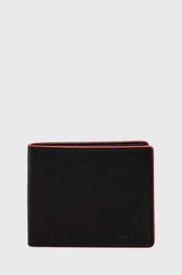 Zdjęcie produktu HUGO portfel skórzany męski kolor czarny 50511302