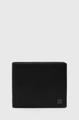 Zdjęcie produktu HUGO portfel skórzany męski kolor czarny 50519497