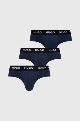 Zdjęcie produktu HUGO slipy (3-pack) 50469763 męskie kolor granatowy 50469763