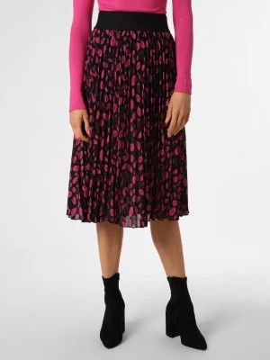 Zdjęcie produktu HUGO Spódnica damska Kobiety Sztuczne włókno czarny|wyrazisty róż wzorzysty,