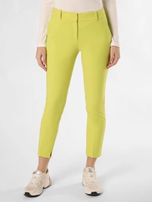 Zdjęcie produktu HUGO Spodnie - Hetana Kobiety zielony|żółty jednolity,