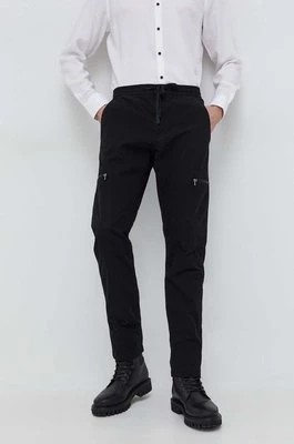 Zdjęcie produktu HUGO spodnie męskie kolor czarny proste 50505851