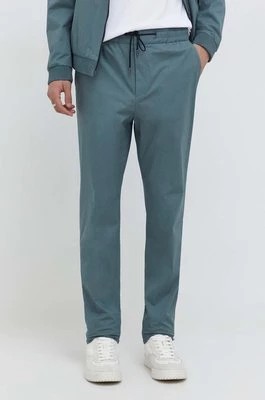 Zdjęcie produktu HUGO spodnie męskie kolor zielony proste