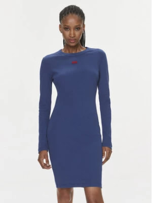 Zdjęcie produktu Hugo Sukienka codzienna Nemalia 50508635 Niebieski Slim Fit