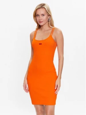 Zdjęcie produktu Hugo Sukienka codzienna Nirabel 50486561 Pomarańczowy Slim Fit