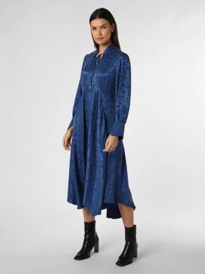 Zdjęcie produktu HUGO Sukienka damska Kobiety Sztuczne włókno niebieski wypukły wzór tkaniny,