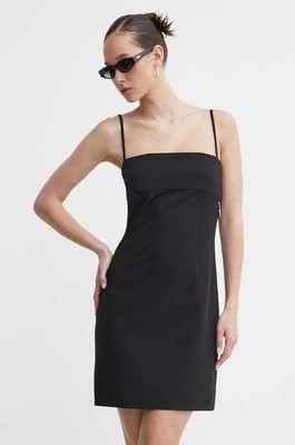 Zdjęcie produktu HUGO sukienka kolor czarny mini dopasowana 50510442