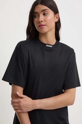 Zdjęcie produktu HUGO t-shirt bawełniany lounge kolor czarny 50514869