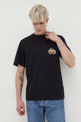 Zdjęcie produktu HUGO t-shirt bawełniany męski kolor czarny z nadrukiem 50508531