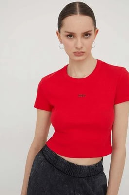 Zdjęcie produktu HUGO t-shirt damski kolor czerwony 50508636