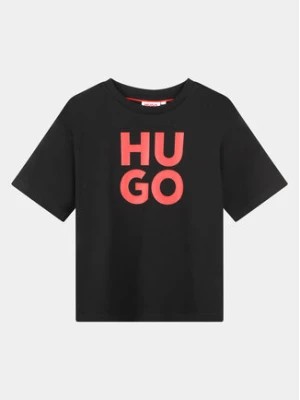 Zdjęcie produktu Hugo T-Shirt G00008 S Czarny Regular Fit