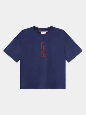 Zdjęcie produktu Hugo T-Shirt G25140 S Niebieski Regular Fit