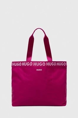 Zdjęcie produktu HUGO torebka kolor różowy 50498176