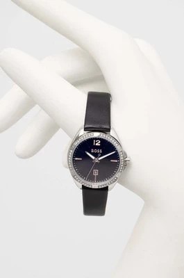 Zdjęcie produktu BOSS zegarek damski kolor czarny
