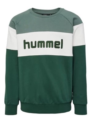 Zdjęcie produktu Hummel Bluza "Claes" w kolorze zielonym rozmiar: 104